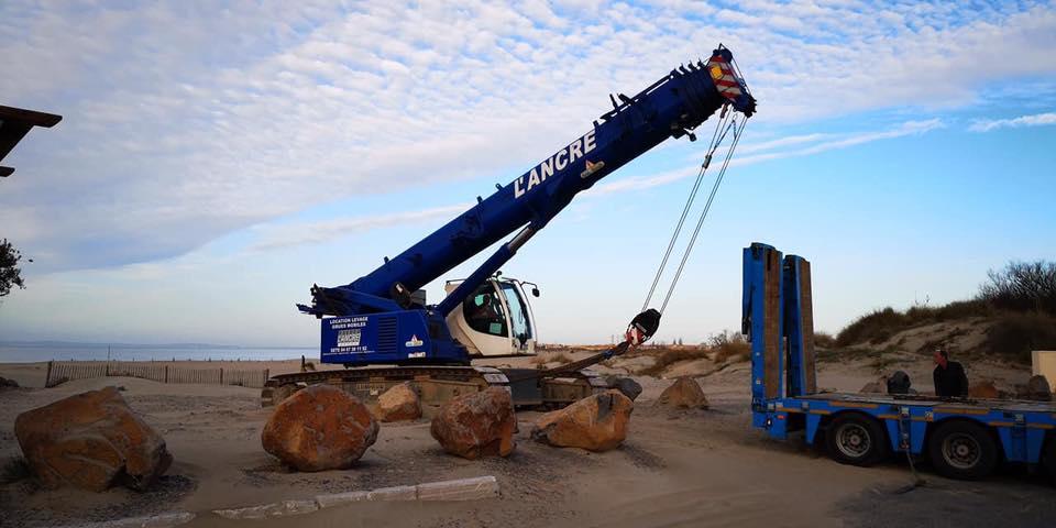Location grue à chenille Sète